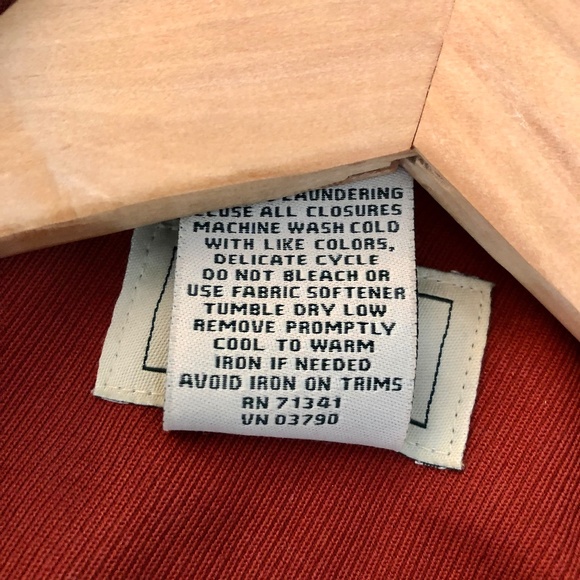 LL Bean Blazer *Burnt Orange/Rust* Small - Picture 7 of 10